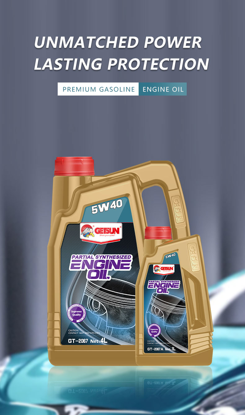 High Fuel 5W40 Full Synthetic Engine Oil For High Performance Protection