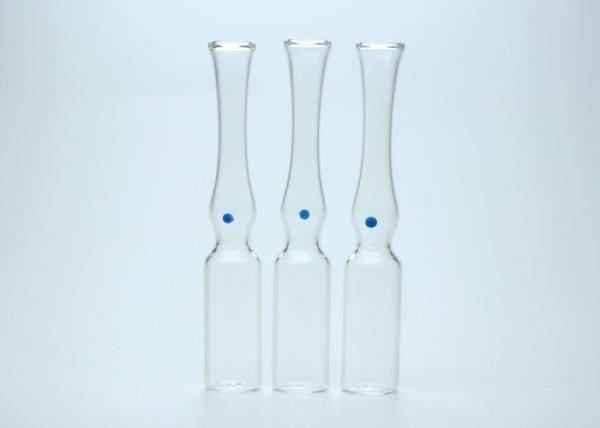 Injectable Clear Ampoules And Vials 1 Ml Capacity Borosilicate Glass Material