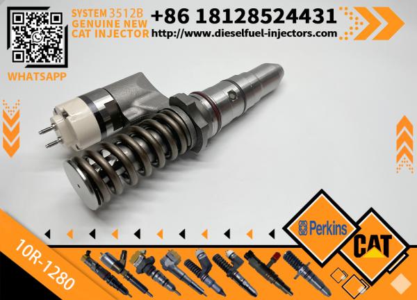 Construction Machinery Parts 250-1308 10R-1280 Common Rail Fuel Injector for Caterpillar 3152B 3516B Excavator Dozer Engine