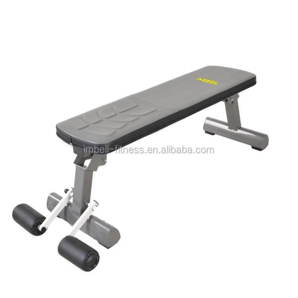 Loading Port Series Flat Weight Bench Press Dimensions with LCL Support