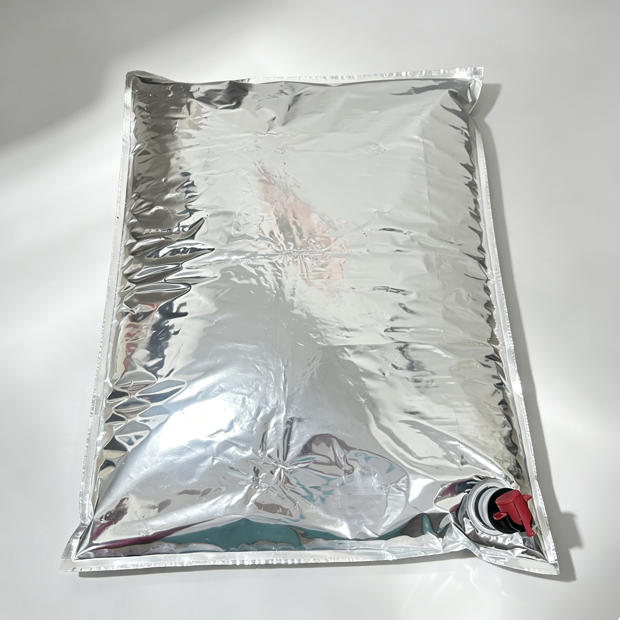 20L Aluminum Foil BIB Bag-In-Box Water Pouches With Custom Printed Cardboard Box | Barrier Bib Packaging For Laboratory Purified Water OEM