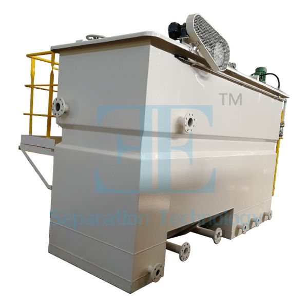 DAF System Dissolved Air Flotation for Printing and Dyeing Wastewater Treatment with 3600*1700*1850mm Specification and Low Investment
