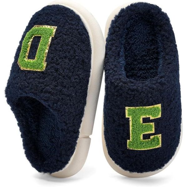 Chaussons d'intérieur confortables et tendance pour enfants avec mousse à mémoire de forme haute densité et dessus en tricot respirant