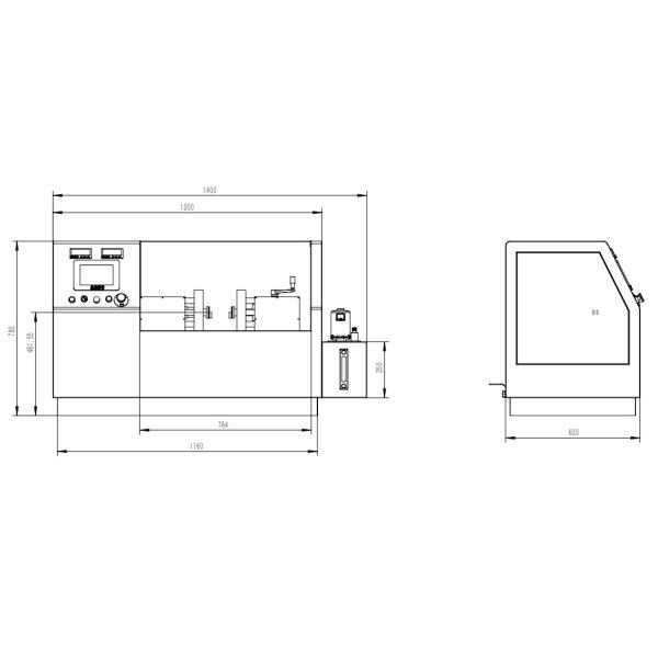 Desk Training Purpose 200mm Stroke Magnetic Particle Flaw Detector