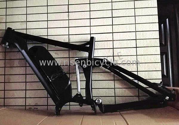 Full Suspensão Electric Bike Frame Boost 27.5 Plus/29er Mid Drive Bafang 1000w Ebike