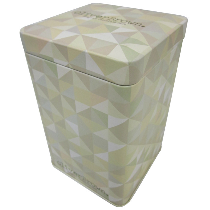 Promotion Rectangle Tin Box With Hinged Lid For Cigarette Package