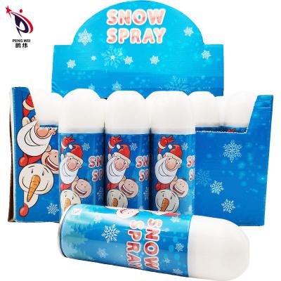 Odorless 250ml Fake Snow For Wreaths , Harmless Santa Artificial Snow Spray