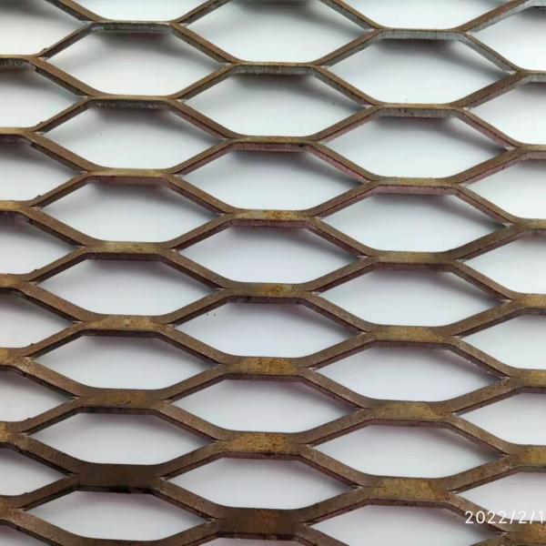 Стальной лист с поднятой расширенной сеткой из мягкой углеродистой стали 1,22x2,44 м, оцинкованный