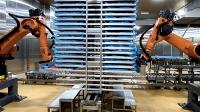 パレットロボット 食品技術 KUKA KR60-3 産業用ロボットセル
