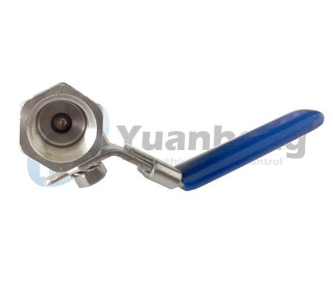 1/4'' 316 SS Ball Valve bsp threaded  with locking device , High Pressure Ball Valve