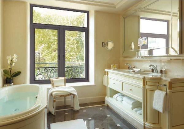 6000 Series 	Window Aluminum Profile Powder Coating  Good Wear Resistance