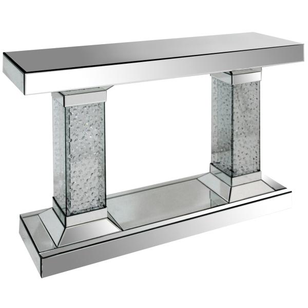 Meubles miroirs ODM Console mince Tables en verre Pour le salon du couloir