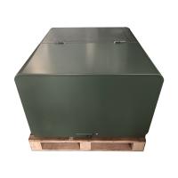 Transformador montado en una plataforma de distribución de 25kva de fase única 12470v 220v sumergido en aceite