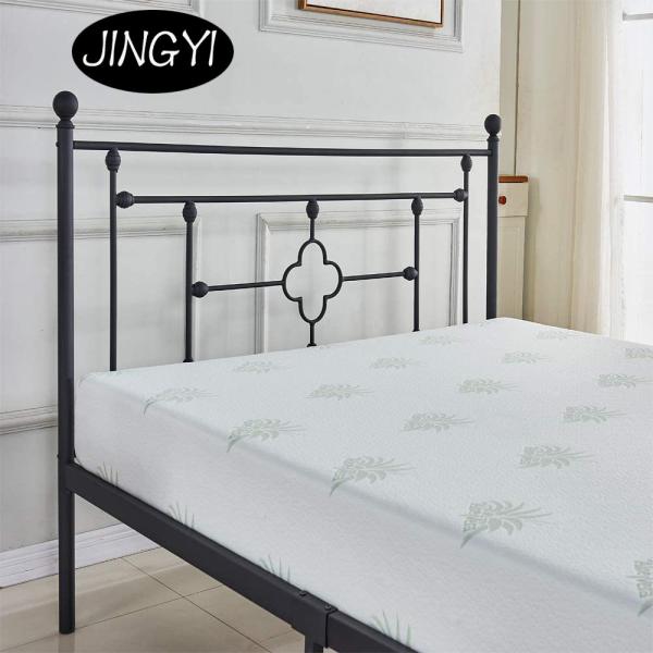 1910*915*1650 Metal Pipe Bed , OEM Design Metal Tube Bed Frame Save Space
