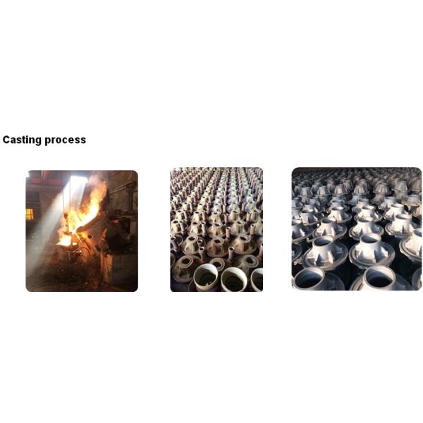 Clay Sand Mold Casting GGG50 Ductile Iron Truck Axle Rear Wheel Hub Parts