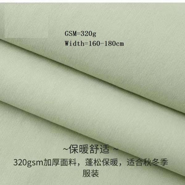 Cotton air layer Fabrics with 32s Combed Cotton yarn Environmental protection dyeing high color fastness for Sports wear