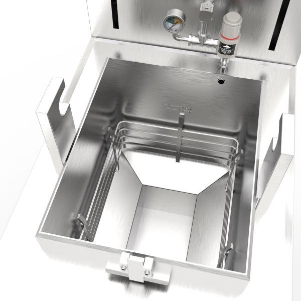 8HD электрическая смарт сенсорная панель 55L 5 Fry Tray Большая производительность куриный фритюр под давлением