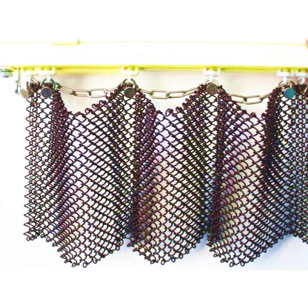 Бронзовый занавес звена цепи диаметра провода диаманта 1.2mm