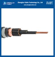 Cable de commande électrique 0.6/1kV 12X2.5mm2 PVC isolé en PVC enroulé avec bande de cuivre