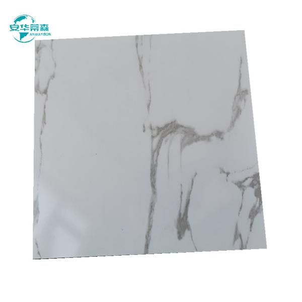1220mm Width Marble Grain ACP Aluminum Composite Panel with High Impact Resistance and Recyclable Eco-friendly Design for Facade Cladding
