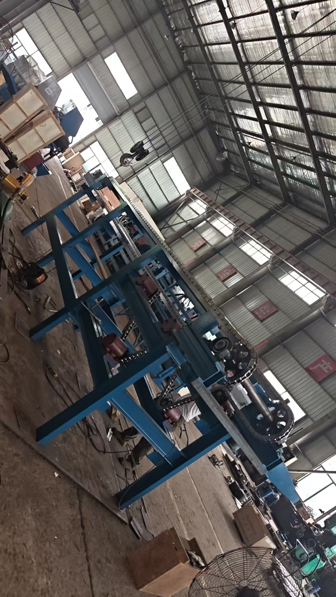 Industrial Anode Washing Machine Input Conveying Equipment