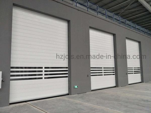 40mm Thickness Rapid Roll up Spiral Security Garage Door for -35 to 65 Celsius Degree