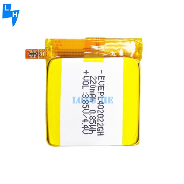3.85v 220mah Bateria de lítio PL402022GH AAA para HUAMI GTS 2 Mini A2010 relógio