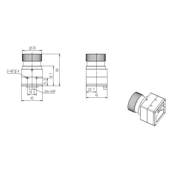 Mini Size G04-640 Core Thermal Imaging Camera Module