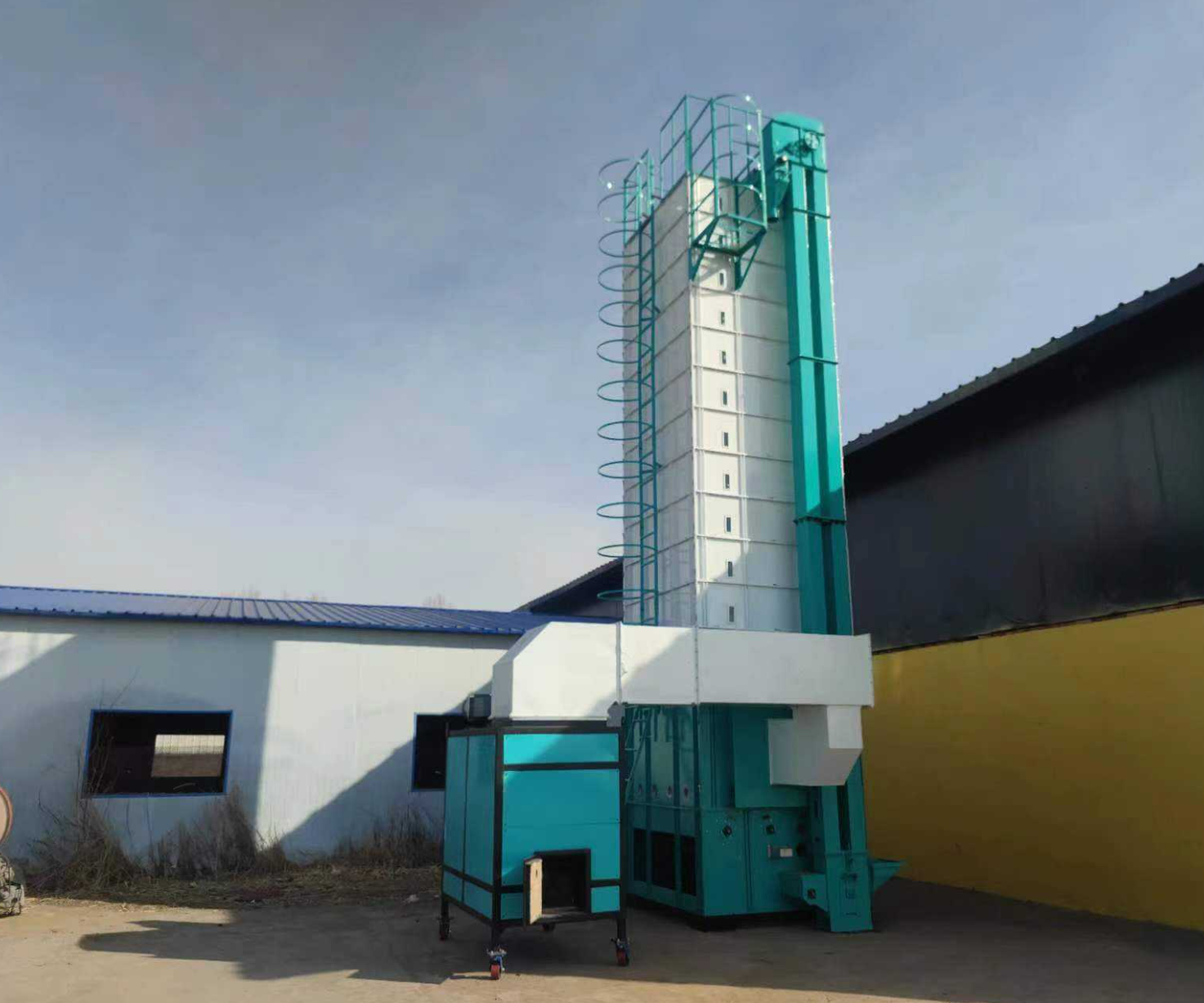 18 Tons Capacity Fast Drying LSU Type Grain Dryer Machine Pulses Dryer Equipment