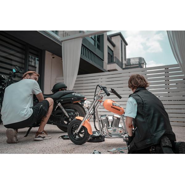 Cool Lights Electric Motor Children's Toy Cars Single-Drive Motorcycle for Kids' Fun