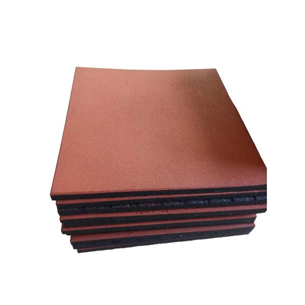 Shock Absorption Training Sports Rubber Flooring With 60-70 ShoreA Hardness