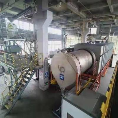 Controle PLC Regeneração de carbono ativado Velocidade do forno 3 minutos / 1 revolução