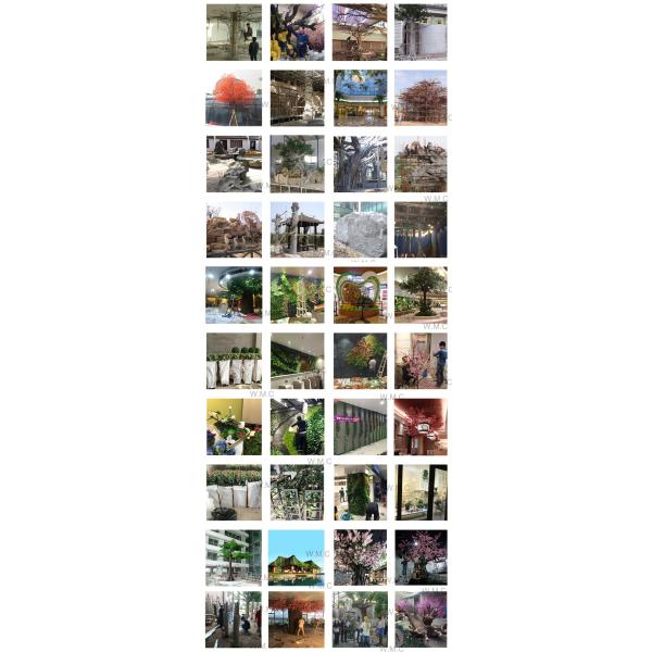 Indoor Landscape Decorative Artificial Phoenix Palm Tree Customized Size Durable