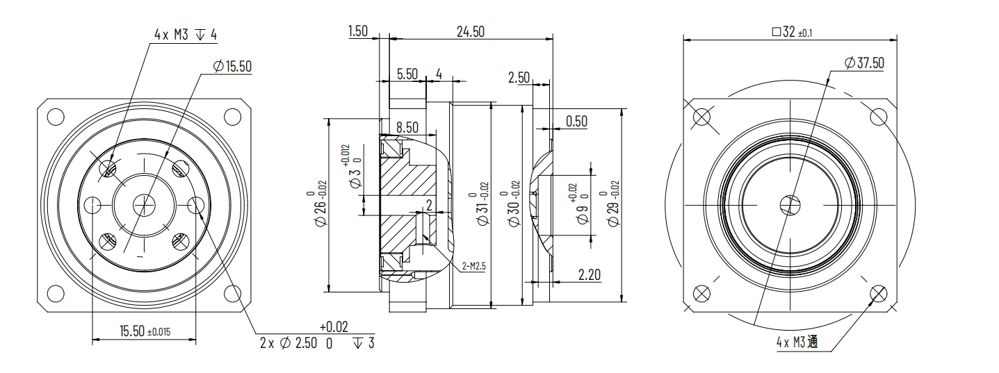CSF8 Mini Harmonic Reducer