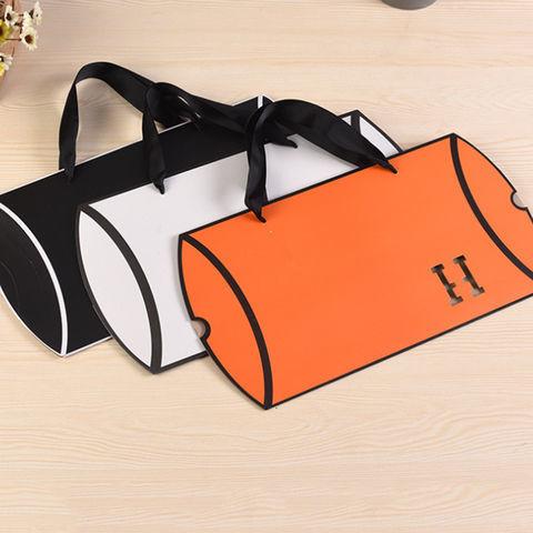 Cosmetic Paper Merchandise Bags Kraft Bags In Bulk Customized Screen Printing