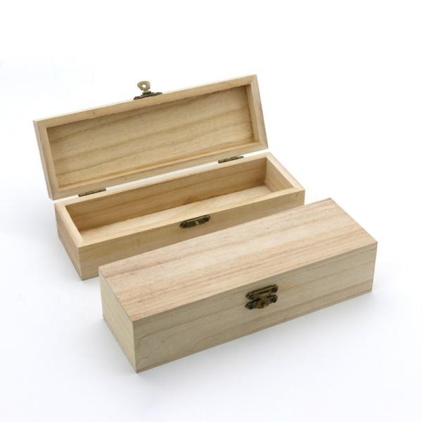 Gift Craft Luxury Wooden Box Paulownia Wood Travel Jewellery Organiser