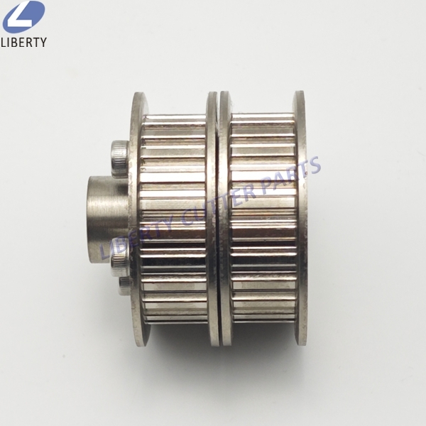 GT5250 Parts No. 89407000 Pulley-motor Final Assy,dual Drill, For S5200 Auto Cutter Parts