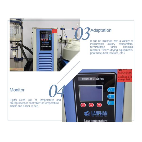 Охладитель лаборатории гликоля оборудования лаборатории 5L охладителя небольшой