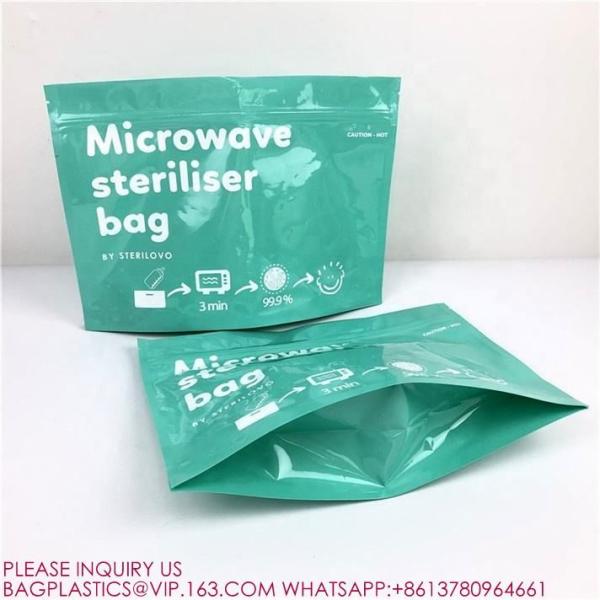Oven Microwave Cooking Bags Retort Pouch Microwave Bag Organic Soup Packaging Sterilizer
