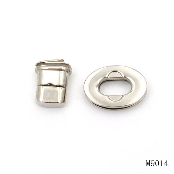 Oval Small Twist Locks OEM ODM Metal Purse Closure For Bags And Handbags