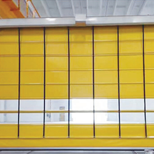 Customized Geomagnetic Induction Stacking High Speed Door High Efficiency In Industrial Production Workshops