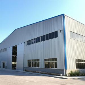 Durable Steel Structure Warehouse with Good Overall Stiffness and One-Stop Drawing Plan Service Including Online Installation Guidance
