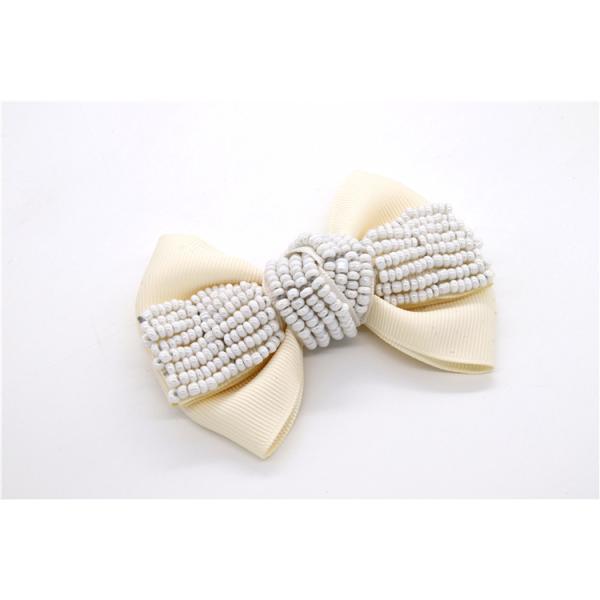 Ribbon coloured bow-tied shoe flower,Handmade footwear ornaments and flower Thread ribbon Beige ,white,black,red ,blue