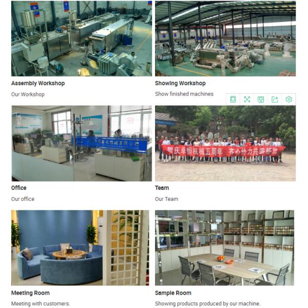 Нержавеющая сталь для бурения масла крахмала экструдерная машина Модифицированная машина для производства крахмала