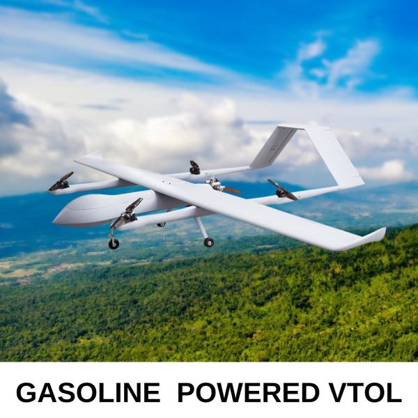 6/12/24 de hora lubrifica o UAV fixado VTOL híbrido elétrico de Wing Security com a vagem térmica HX4HFW460 da câmera