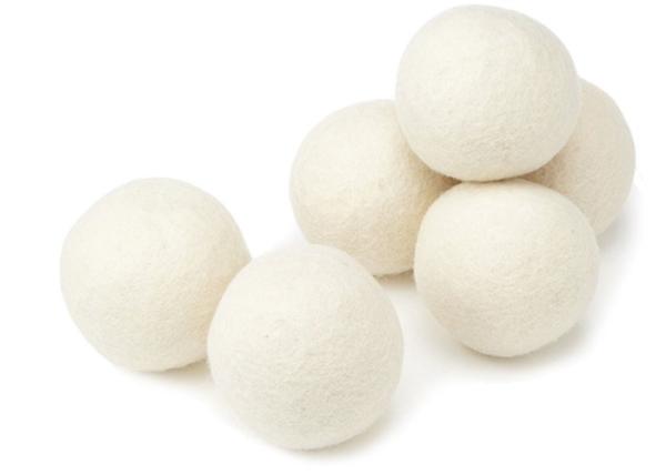 Natural Sturdy Wool Felt Balls Custom Size Color For Dryer Machine