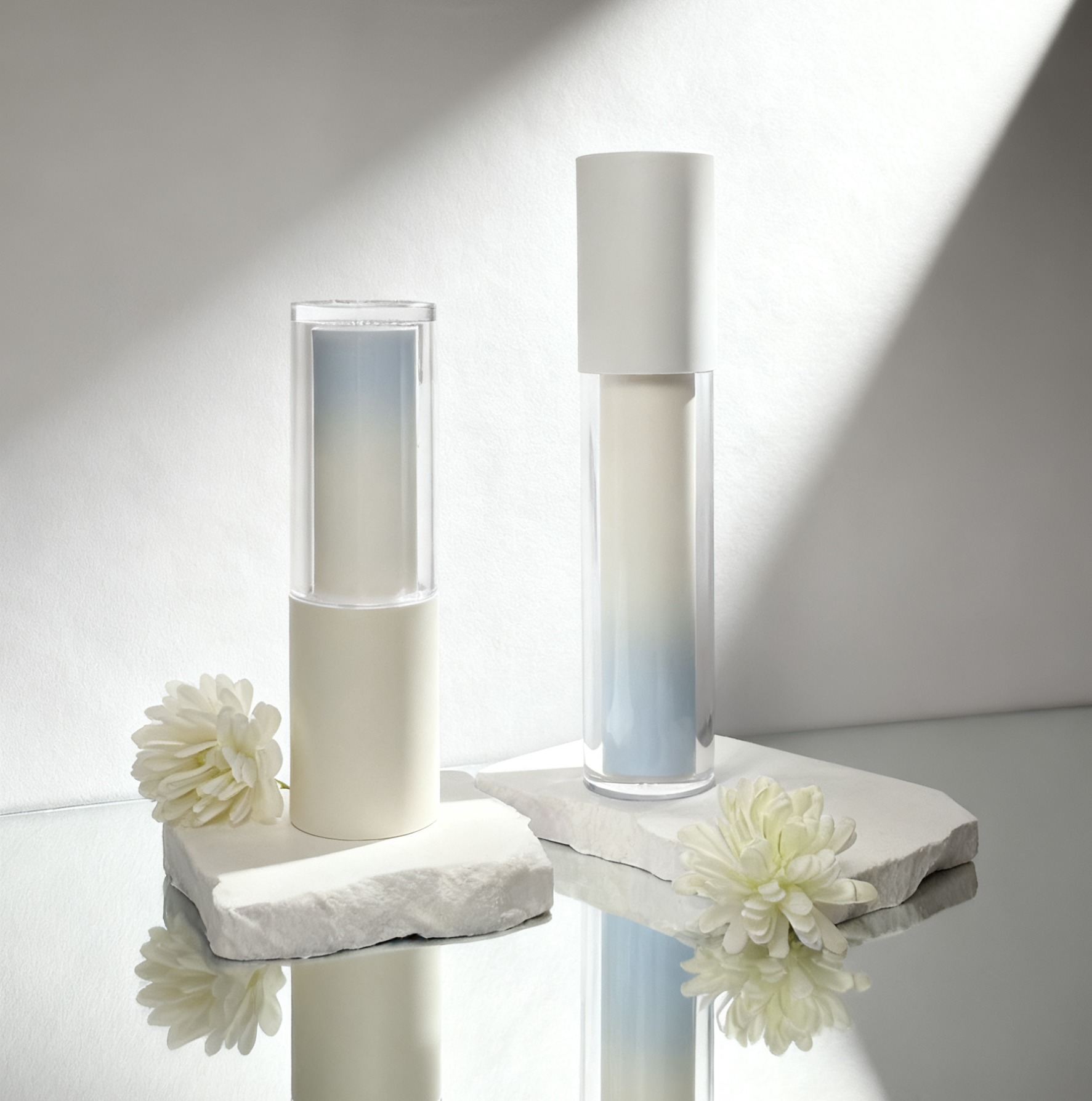 Pump Sealing Type Cylinder Durable Replaceable Inner Liner Refillable Airless Pump Bottle Suitable for Skincare Products