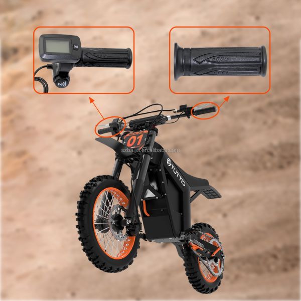 Electric Bike Throttle With Brushless Motor Waterproofed And Adjustable Speed For Tuttio Soleil01 E-Bike