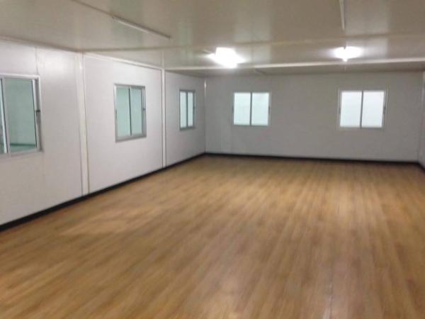 18 mm MGO plancher en carton préfabriqué maison de conteneurs à paquet plat pour l'efficacité du bureau à domicile