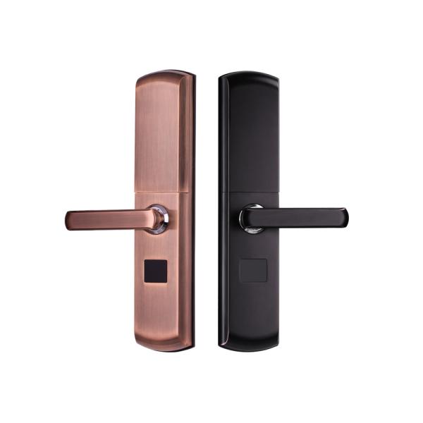 LCD Screen Fingerprint Automatic Sliding Door Lock With 3 Colors